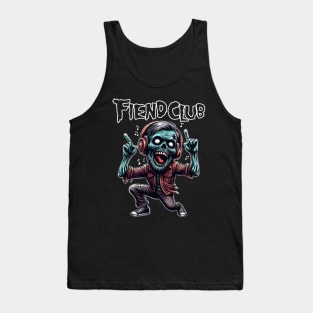 Fiend Club Dancing Zombie with Headphone Tank Top